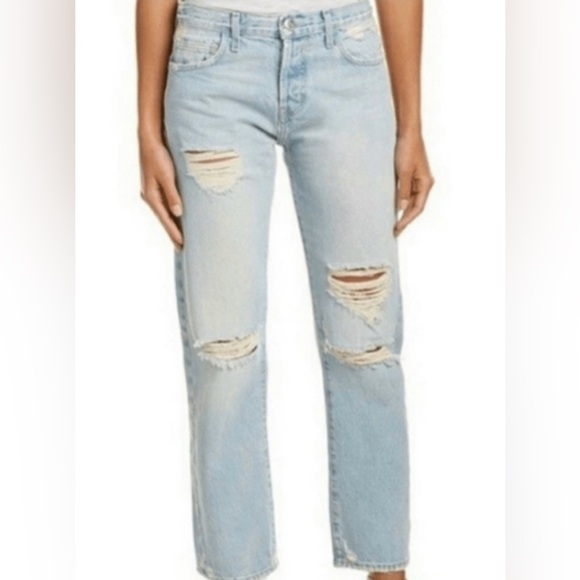 CURRENT/ELLIOT- The fling Boyfriend Jeans /Alta Destroy/Size 29 - Picture 1 of 14